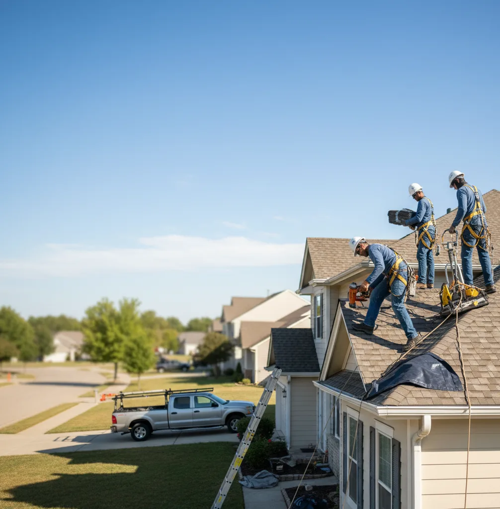 Commercial Roof Repair in Hampton, IL